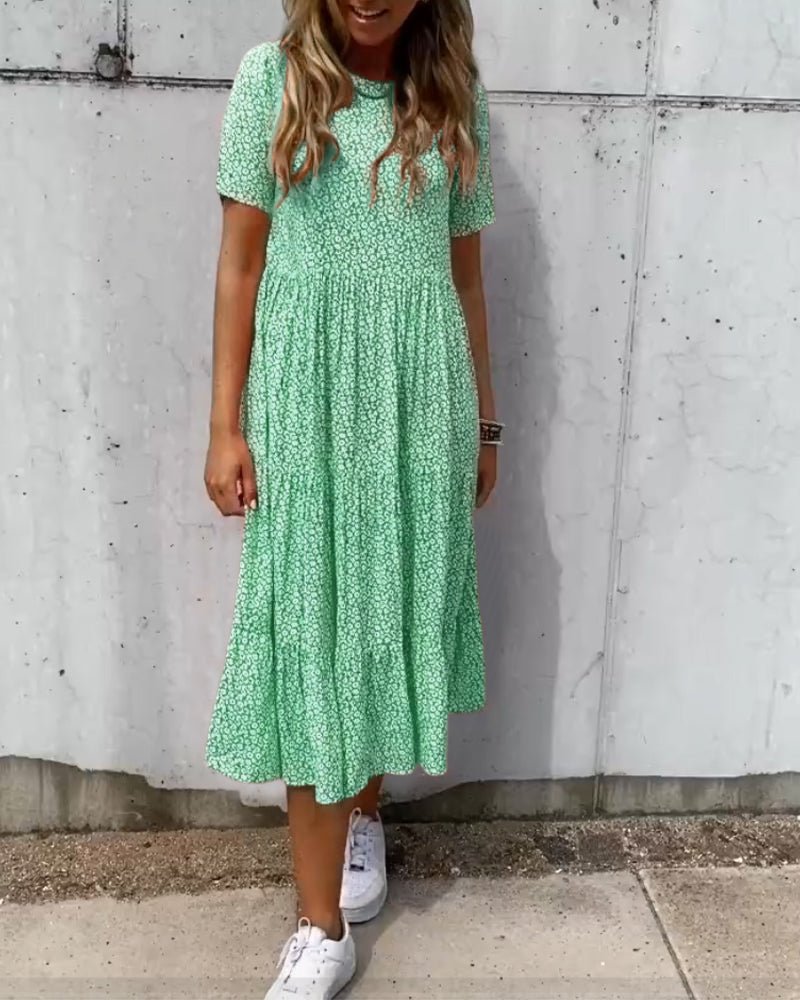 MW | Mira |Florales Midikleid