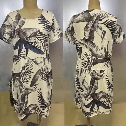 MW | Botanisches Midikleid