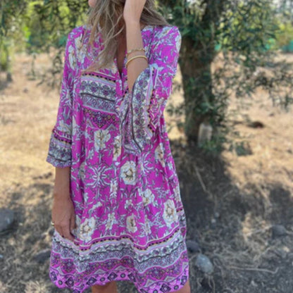 MW | Luxe Floral Maxi Kleid
