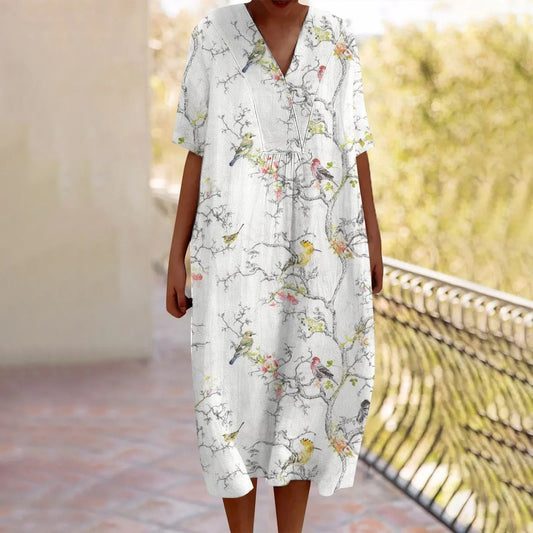 EM | Maxikleid mit Blumenmuster