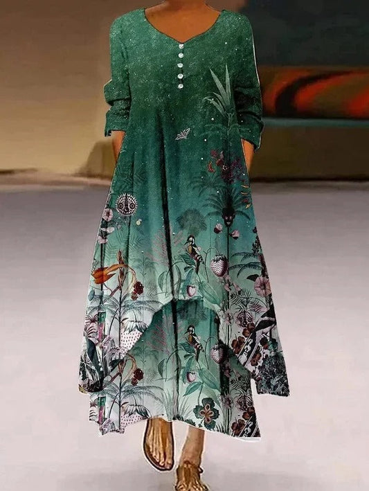 EM | Langärmeliges Maxikleid