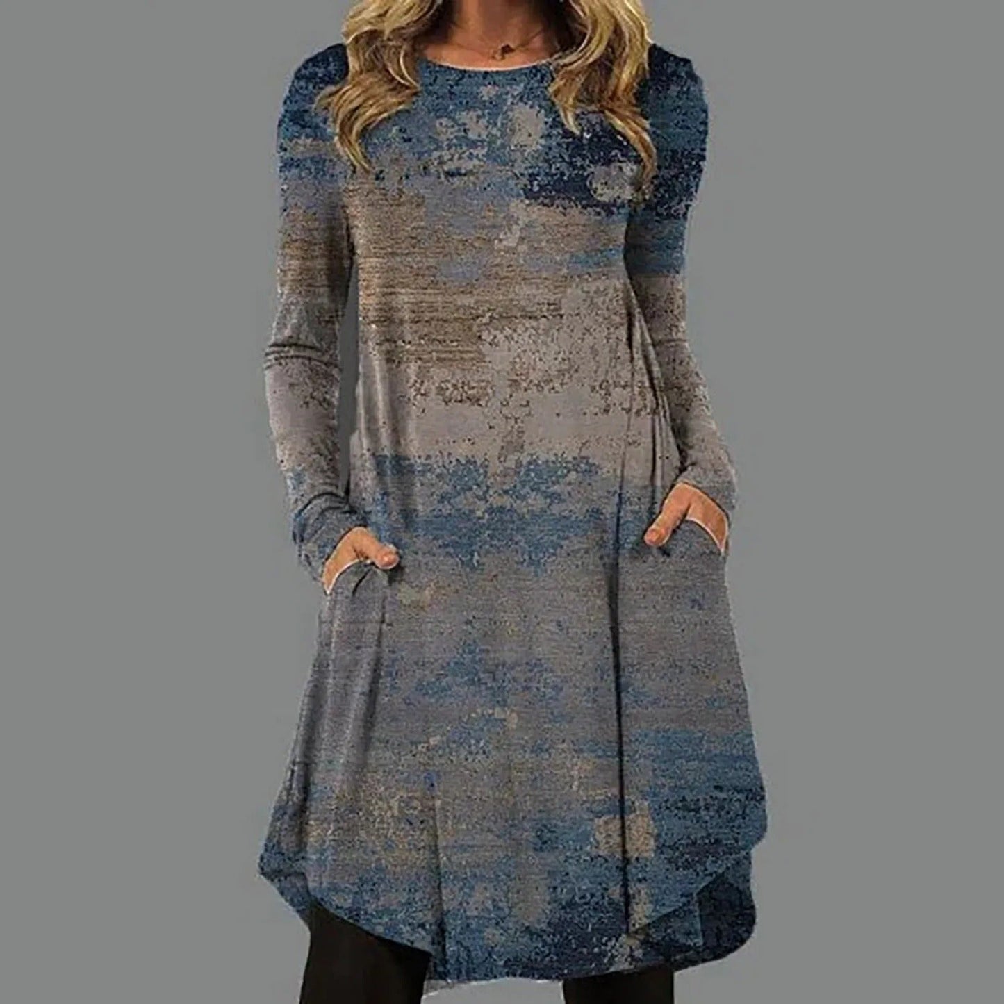 EM | Langärmeliges Midikleid