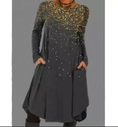 EM | Langärmeliges Midikleid