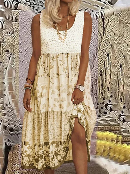 EM | Mehrlagiges Midikleid