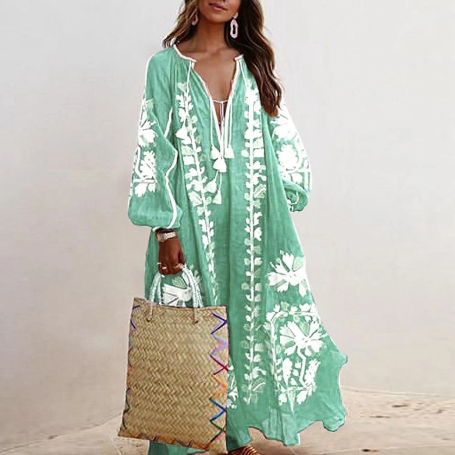 EM | Oversize-Kleider mit Vintage-Print