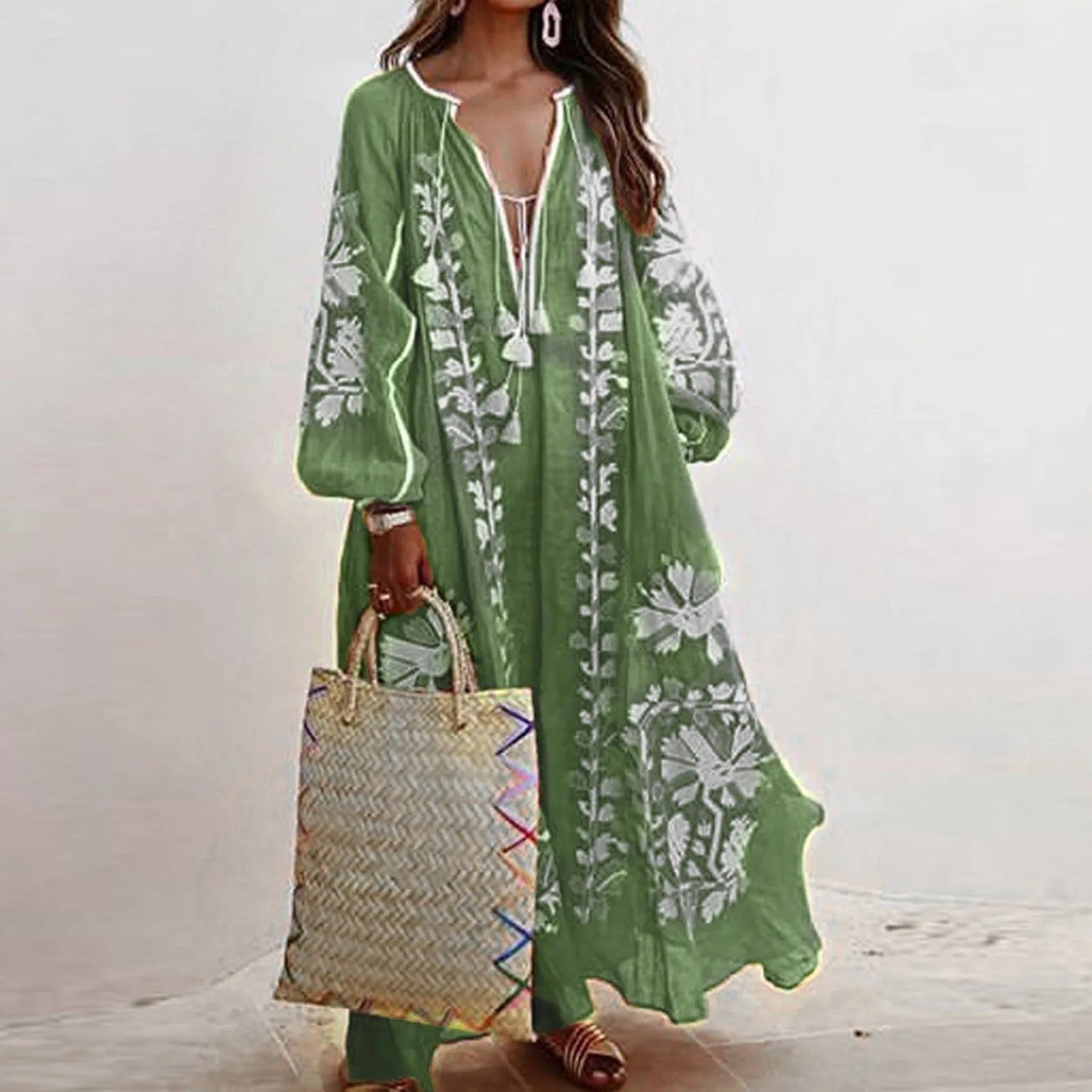EM | Oversize-Kleider mit Vintage-Print