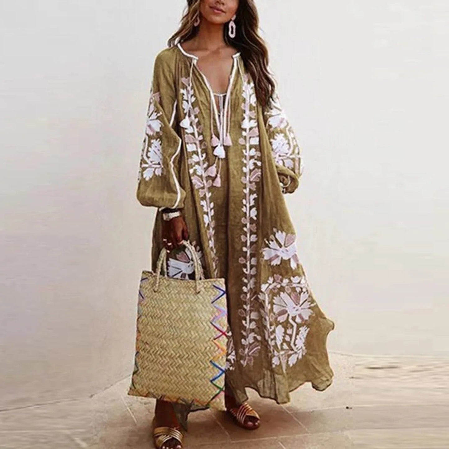 EM | Oversize-Kleider mit Vintage-Print