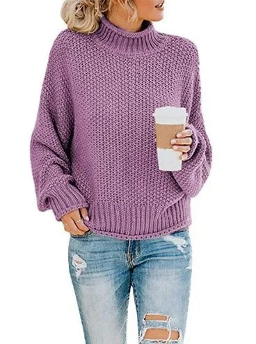 EM | Gemütlicher Turtle-neck pullover in Übergröße