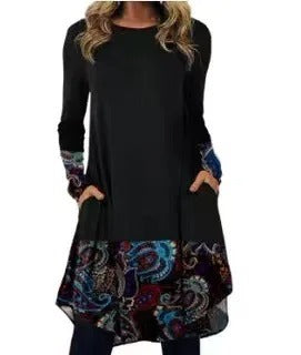 EM | Langärmeliges Midikleid