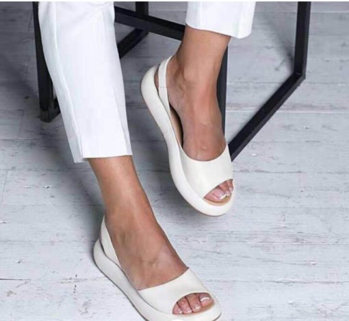 EM | Flache Frühjahrs-Sommer-Sandalen für Frauen