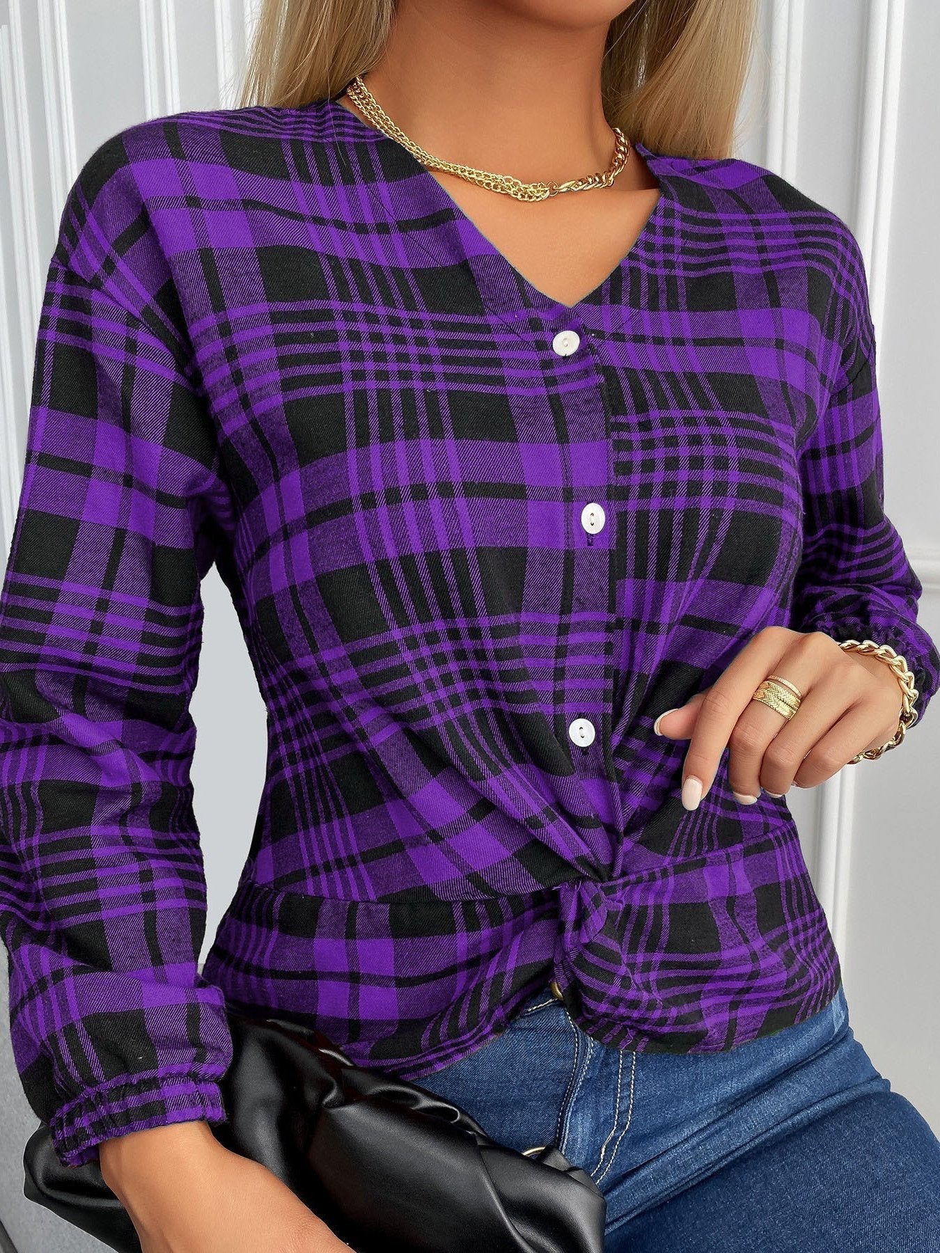 MW | Lässige und modische Winterbluse