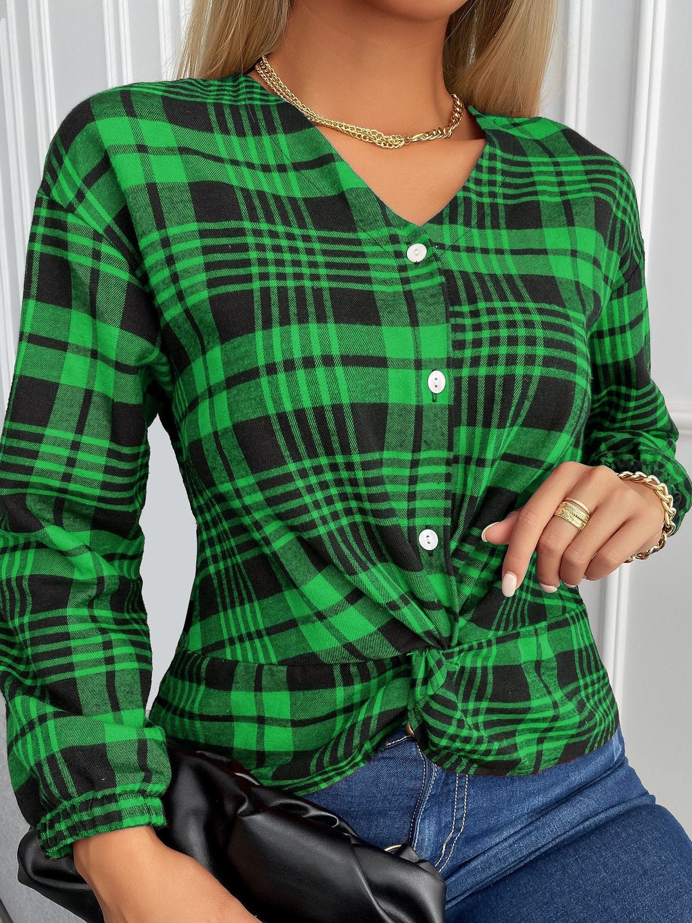 MW | Lässige und modische Winterbluse
