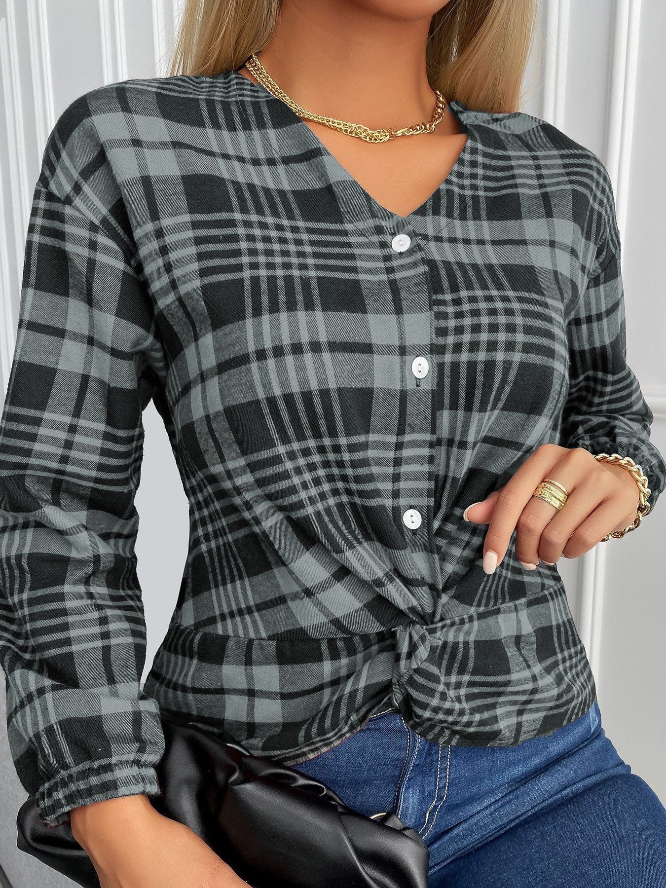 MW | Lässige und modische Winterbluse